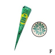 【Best value】 Diy Henna Tattoo Paste Black Orange Red Green Henna Cones Indian For Temporary Tattoo S