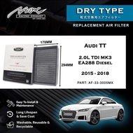 Audi TT 2.0L TDI MK3 EA288 Diesel 2015 to 2018 33-3005MX Max Racing Exhaust Performance Drop-in Dry 