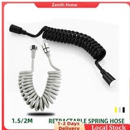 1.5M/2M Retractable Spring Hose Bathroom Shower Hose Water Hose Shower Tube