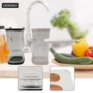 [CHiWANJi] Pickle and Olive Hourglass Jar, Clear, Kitchen Accessories, Food Storage Container Pickle