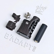 B'adapt Pro Hippovape 100w SBS Full Dark Wood Side by Side Authenic 100% Single Battery