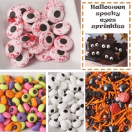 30g Eyes Sprinkles Eyeball Edible Sugar Mix Halloween Eye Sprinkle Dragees Chocolate Rice