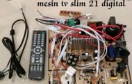 Mesin TV  14-21 inch slim digital/Mesin TV  14-21 inch slim digital
