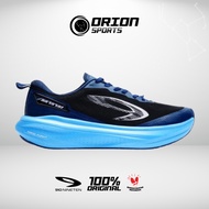 910 NINETEN AURORUN STRIDE RUNNING SHOES - BLACK/ NAVYbiru