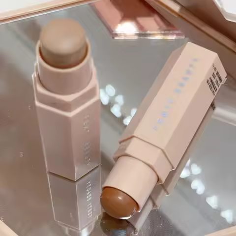 Hot Fenty Beauty Multi-color Contour Stick Concealer Facial Matte 3D Diamond Highlight Non Fading Wa