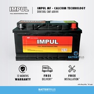 DIN100L | DIN100 | 60044 | IMPUL MF - Calcium Technology Car Battery Bateri Kereta For BMW | Mercede