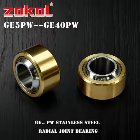 Brass Ring GE6PW GE8PW GE10PW GE12PW GE14PW GE16PW GE20PW GE22PW GE25PW GE30PW Maintenance Free Plai