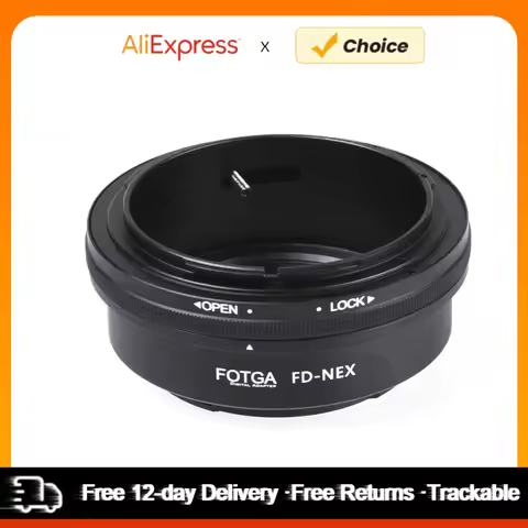 Fotga Adapter Mount Ring for Canon FD Lens to Sony NEX E NEX-3 NEX-5 NEX-VG10 Canon FD Lens to Sony 