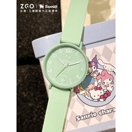Sanrio Pacha Co-Branded Student Watch Girls High-Value Ladies Junior High School Exam Mute