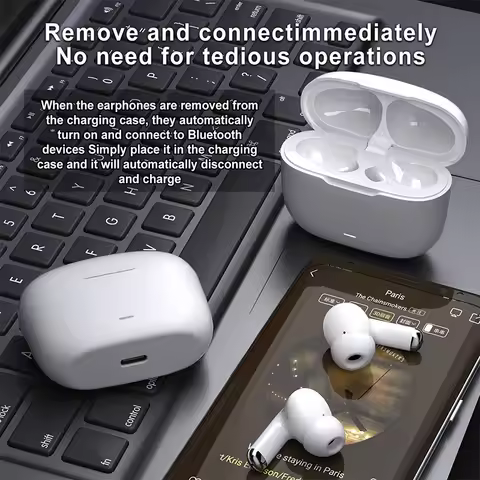 S300-Bluetooth 5.4 Earphones TWS Hifi Stereo Wireless Headphones Gamer Headset Noise Reduction Sport