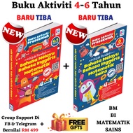 Buku Latihan Prasekolah+FREE Gift-Buku Prasekolah-Bahasa Melayu-Buku Bahasa Inggeris-Matematik-Sains-Popular-books-Buku