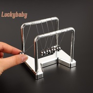 [LuckybabyS] 1 Set Stress Relief Gifts Newton's Cradle Balance Steel Ball Teaching Supplies Physics 