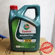 ORIGINAL CASTROL MAGNATEC 5W-30/ 5W30 FULLY SYNTHETIC ENGINE OIL 4 LITRES CAR LUBRICANT