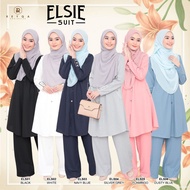 SET SEDONDON SUIT ELSIE IBU & ANAK IRONLESS TIDAK MELEKAP NURSING DAN WUDHUK FRIENDLY LONGGAR JUBAH 