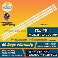 BACKLIGHT LAMP TCL L40D2900 40" INCH LED TV 40D2900 Mla10 40"