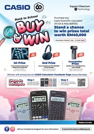 Casio FX-570MS 2 / FX-570MS2 2nd Edition Scientific Calculator Genuine Original (18 Months Warranty)