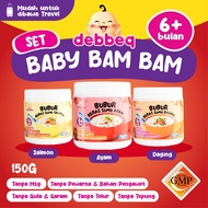 DEBBEQ Baby Instant Rice Porridge Baby Porridge Sumo Rice Fragrant Rice Baby Porridge Chicken Meat S