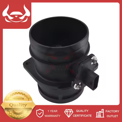 06J906461D AFH60-37 MAF High-flow Air Flow Sensor Compatible With Audi A3 A4 A5 A6 Seat Volkswagen 1