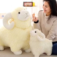 Sheep Doll Jumbo Large Size Goat/ aqiqah – Plush Sheep Giant Soft Toy Gift Plushie
