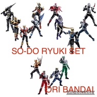 Bandai Sodo So Do Chronicle Kamen Rider Ryuki Kamen Rider Knight Scissor Kamen Rider Zolda Raia Kame
