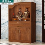 BW-6💚Ruisi Junbo Household Economical Buddha Shrine Stand Cabinet Table God of Wealth Buddha Statue Cabinet Bodhisattva