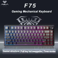 Aula F75 Tri Mode Hot Swap Rgb Mechanical Keyboard 75 for Gaming