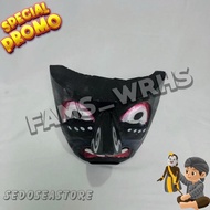 Mask Shell Ganongan Pakem Shell Ganongan Kruropeok Black Af 1