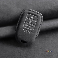 ปลอกกุญแจรถยนต์ Honda Genuine Leather Flip PU Car Key Cover for Accord CR-V Sensing Inspire Haseo