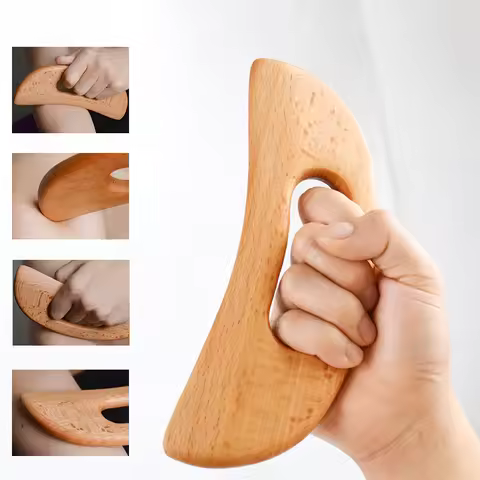 Wooden Gua Sha Tool Scraping Board Massage Tool Slimming Guasha Massage Board Gua Sha Scraper Body M
