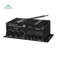New -350 Class- Power Audio Amplifier Sound Bluetooth Digital Amplifier Car 2 Channel HiFi Stereo AM