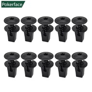 POKERFACE 10Pcs Car Engine Cover Undertray Splashguard Wheel Arch Screw Retainer Fastener Clips Bolt