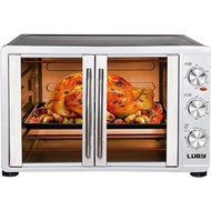 ✌Large Toaster Oven Countertop, French Door Designed, 55L, 18 Slices, 14'' pizza, 20lb Turkey, S W๑