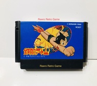 ส่งฟรี !!! Mighty Atom Astro Boy Osamu Tezuka : เจ้าหนูอะตอม ตลับ Famicom (FC) ของแท้จากญี่ปุ่น สภาพสวย Rc827