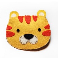 髮夾-老虎 Julie Handmade