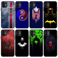 Suitable for iPhone15 Batman Phone Case XR Iron Man Merchandise Foreign Trade Shield Spiderman Phone