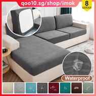 Waterproof Jacquard Elastic Sofa Seat Cover Patchwork Sofa Cover 1234 Seater L Shape Universal