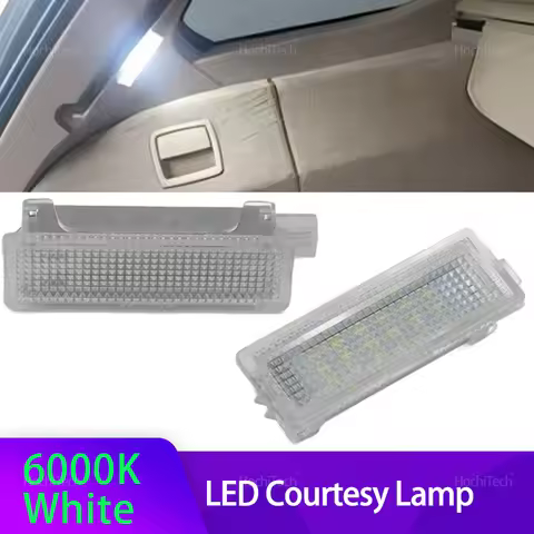 2Pcs for BMW E60 E63 E81 E87 E70 E90 E92 E63 E65 E85 M3 Mini Z4 LED Courtesy Footwell Under Door Lig