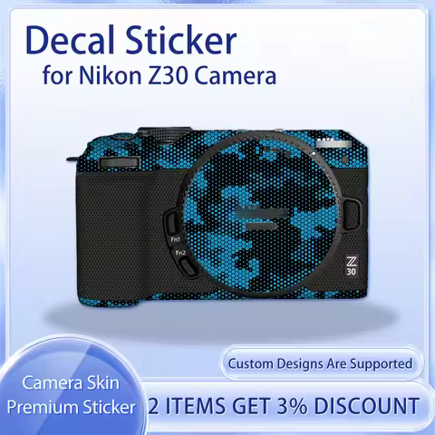 Z30 Protective Film for Nikon Z30 Camera Skin Decal Cover Film Z30 Decal Skin Anti-scratch Camera Pr