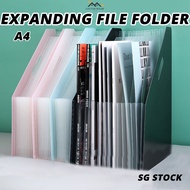 {SG} Accordion File Folder File A4 File Folder Document Storage Bag 13 Layer Expanding File Organize