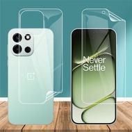Ultra Thin Hydrogel Film For OnePlus Turbo 6 6V Turbo6 Turbo6V Clear Soft TPU Front Back Full Cover 