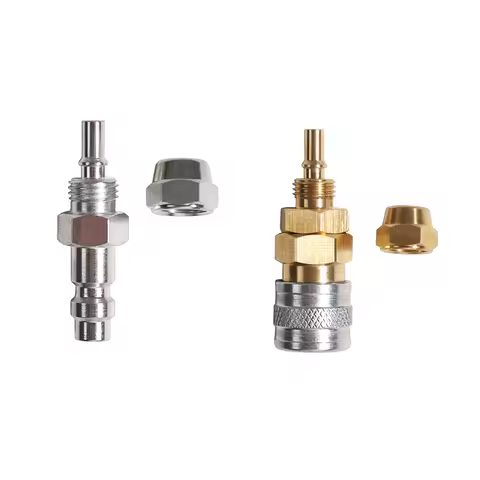 HPA 8MM Quick Release For Hoses Disconnect Male/Female Gas Cylinder Refill Filling Quick Coupler Nip