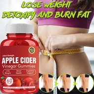 YANJIAYI Apple Cider Vinegar Gummies 100 Original Weight Loss Slimming Detoxification Gummies 60pcs