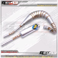 Exhaust FMF F4.1 yamaha Dt100 yamaha Dt125 stainless exhaust system