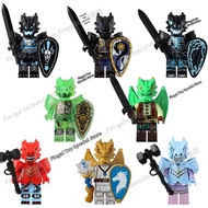 Dungeons and Dragons Knight Dragon Figure Building Block