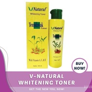 V NATURAL WHITENING TONER ORIGINAL TEMULAWAK (✔️Bpom)