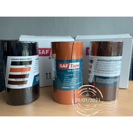 SAF TAPE pelekat gam getah penampal pelapik atap perabong zinc bumbung bocor  fixing flashing repair