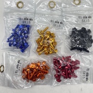 (1biji) Body Cover Screw skru TS516 (5x15) Y15ZR/ LC135/ SRL110 /SRL115/ NVX155