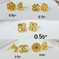 Murni Mewah Emas916, Subang Import Hard Gold Dgrp<1g 100132 0.0 cm Kt