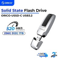 ORICO 128GB 256GB 512GB 1TB USB Flash Drive Solid State Flashdrive Type C Thumb Drive Pen Drive（ORIC