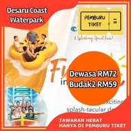 [PM HARGA PROMO - RM72] Desaru Coast Waterpark - Day Pass Open ticket Tiket